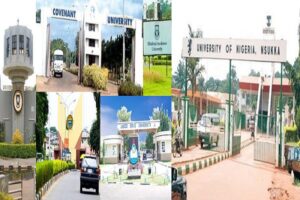 Popular Nigerian Universities